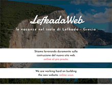 Tablet Screenshot of lefkadaweb.com